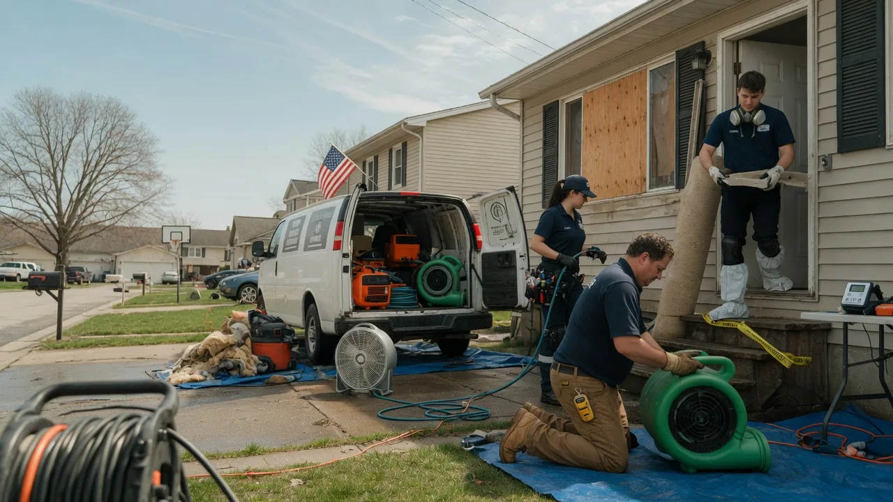Water Damage Restoration in Colwich, KS near me
